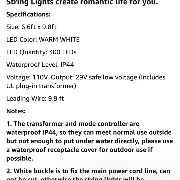 Twinkle Star 300 LED Window Curtain String Light - Picture 9 of 15